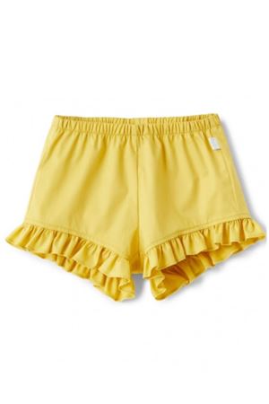 Shorts con rouches in cotone stretch IL GUFO | PS050C0046221